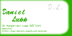 daniel lupp business card
